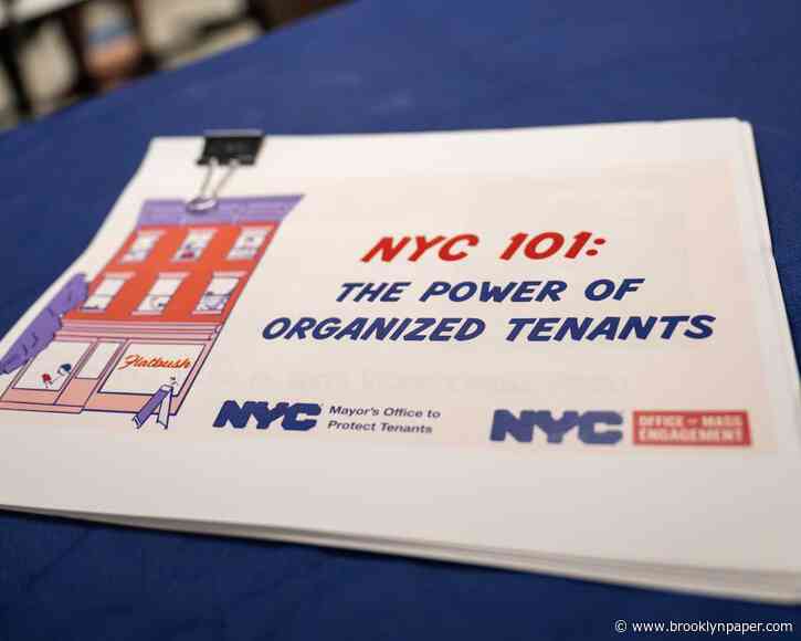 Flatbush tenants learn organizing tactics at Mayor’s Office of Mass Engagement workshop