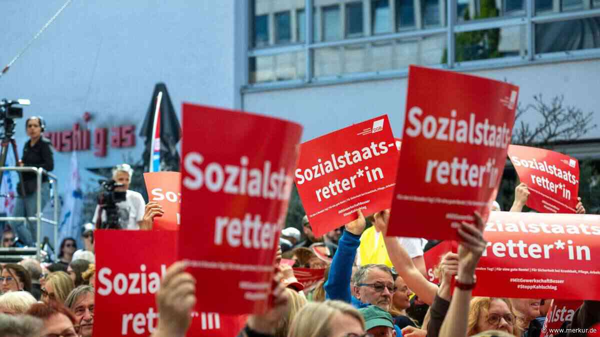 Großkundgebung gegen Sozialabbau in Nürnberg – DGB schickt 200 Busse