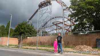 Newbuild estate residents say living in shadow of 50ft-high rollercoaster has its ups and downs
