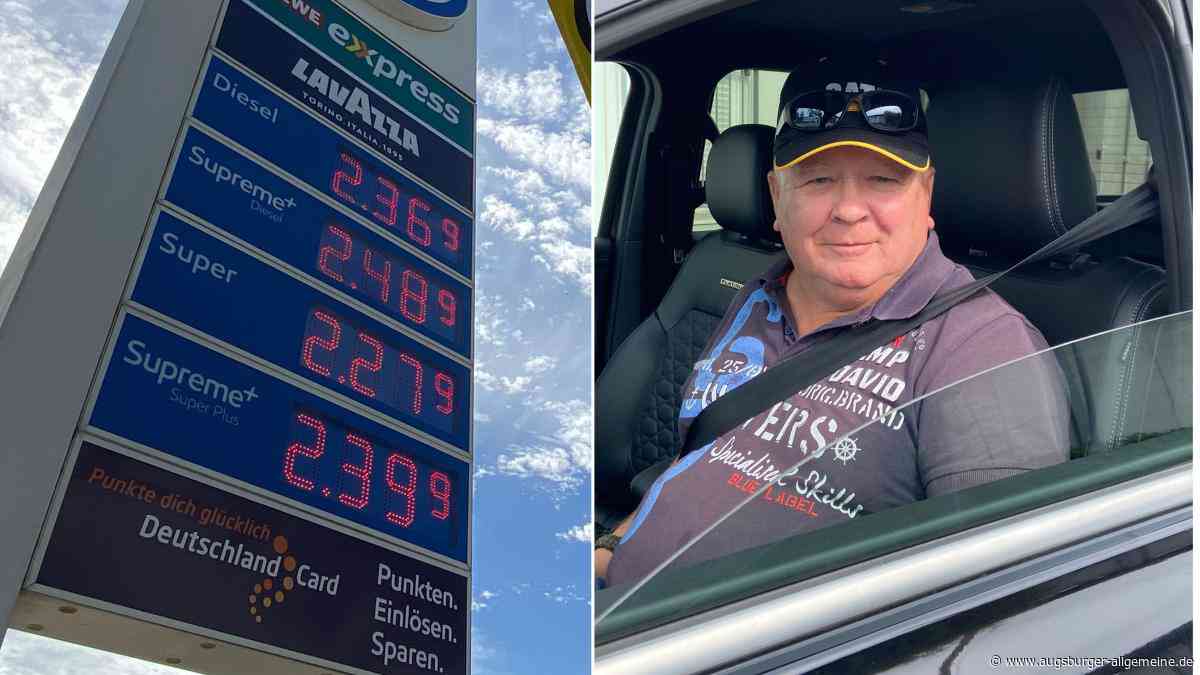 So unterschiedlich reagieren Autofahrer an Neuburger Tankstellen auf die Rekord-Spritpreise