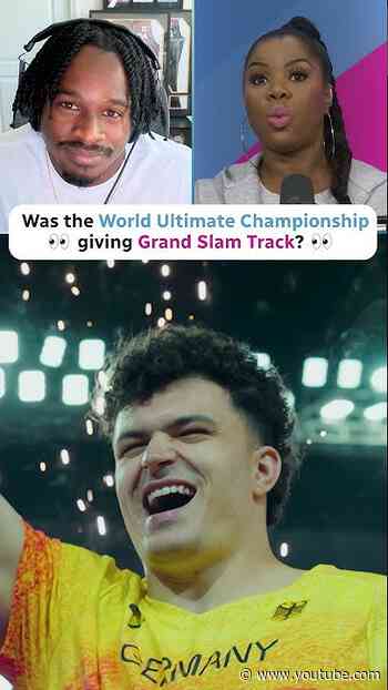 Was the World Ultmate Championship giving Grand Slam Track? 👀