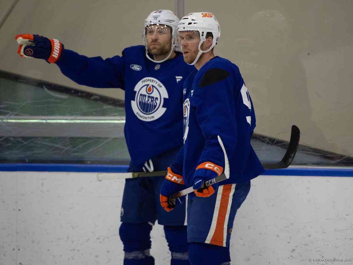 New pre-season formula lights a fire under Edmonton Oilers training camp