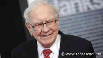 Investor Warren Buffett übergibt an seinen Sohn