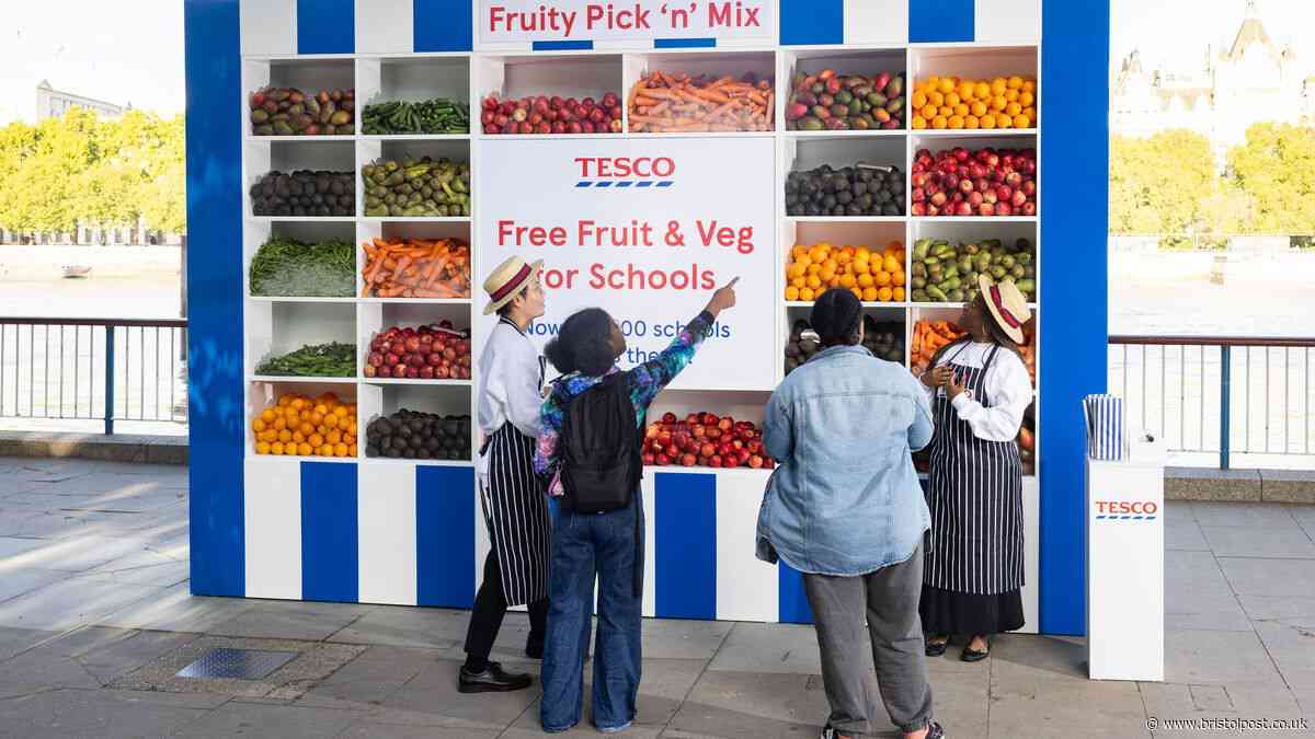 Tesco giving away free fruit and veg at selected UK stores next week