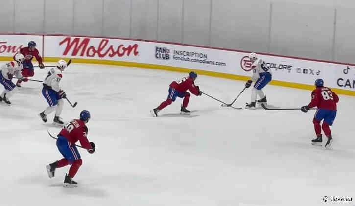 Florian Xhekaj has a real chance at the camp