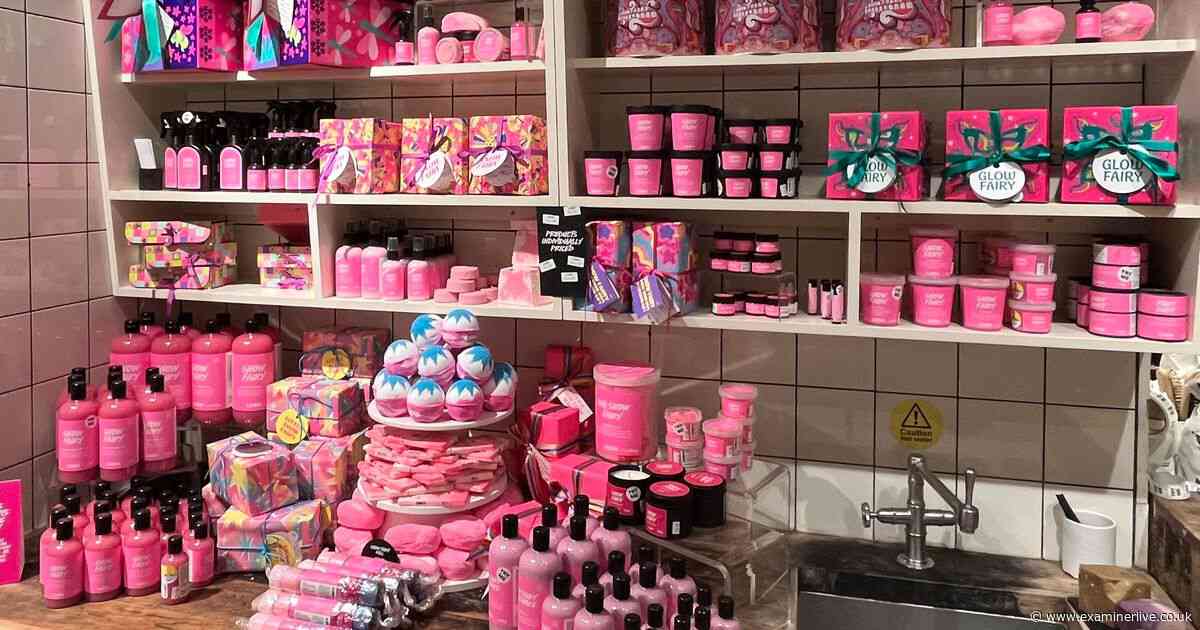 Take a look at some of Lush's great Christmas 2026 products as retailer works with TV star
