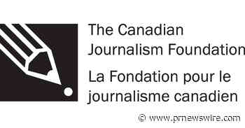 /C O R R E C T I O N -- The Canadian Journalism Foundation/