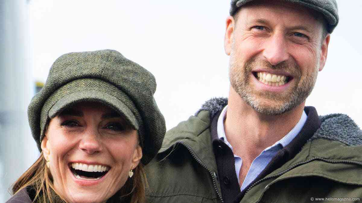 Bashful Prince William's 5-word response after being told he's 'fit'