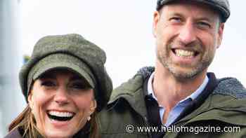 Bashful Prince William's 5-word response after being told he's 'fit'