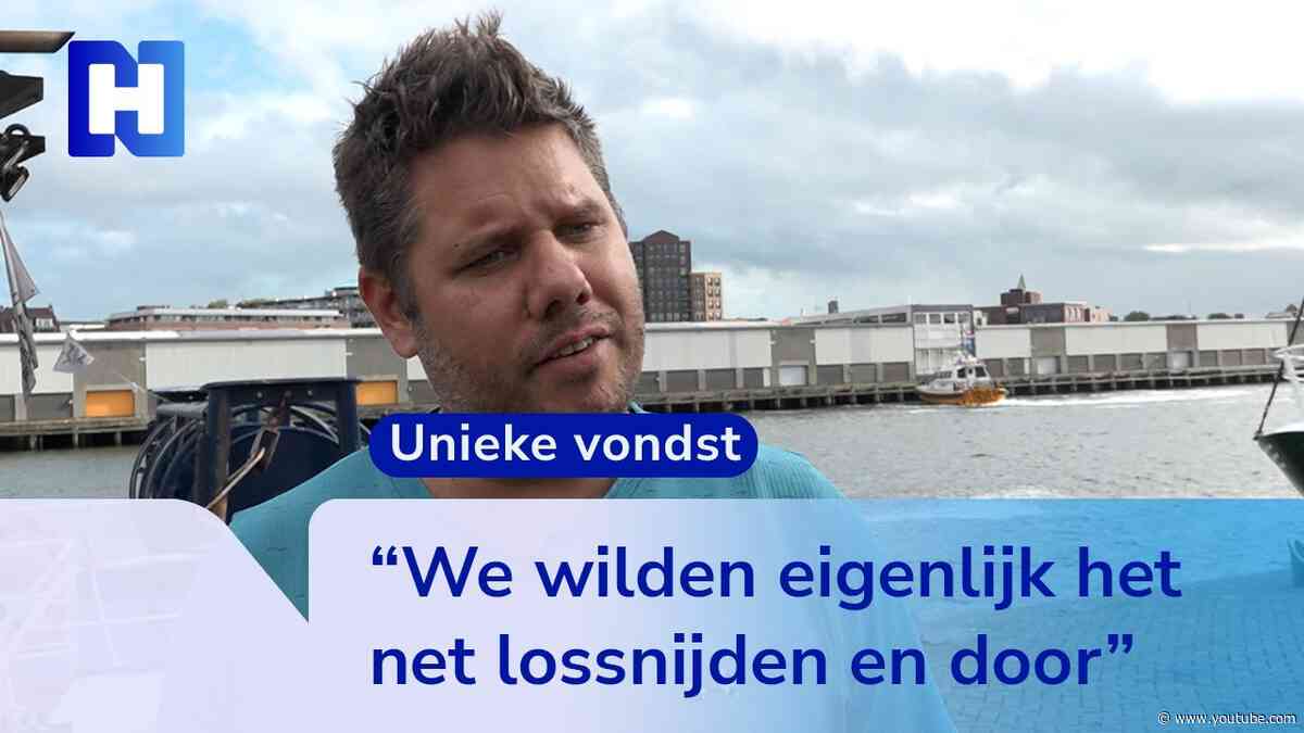 Garnalenvisser trekt wrakstukken van in 1940 verongelukt vliegtuig uit zee