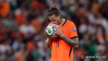Weghorst zat al niet bij voorselectie: 'Ik zal nooit bedanken voor Oranje'