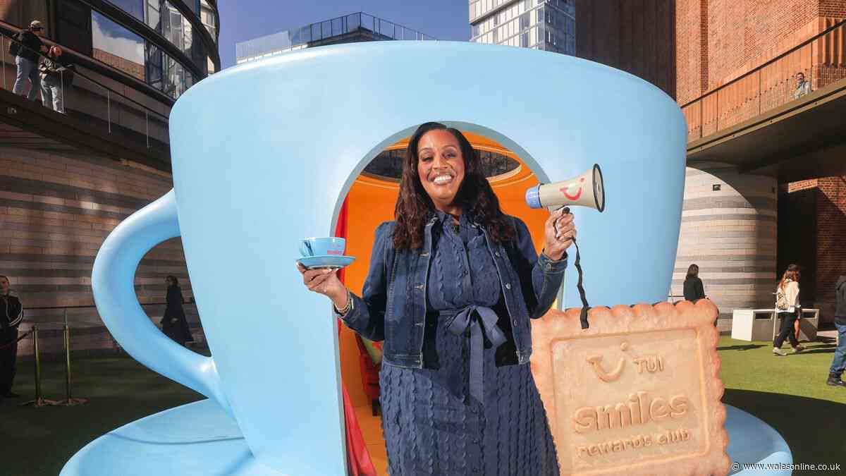 Alison Hammond surprises firefighter and holiday superfan with holiday vouchers