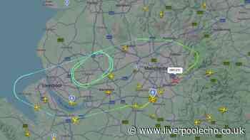 Virgin Atlantic flight circles over Merseyside for almost an hour