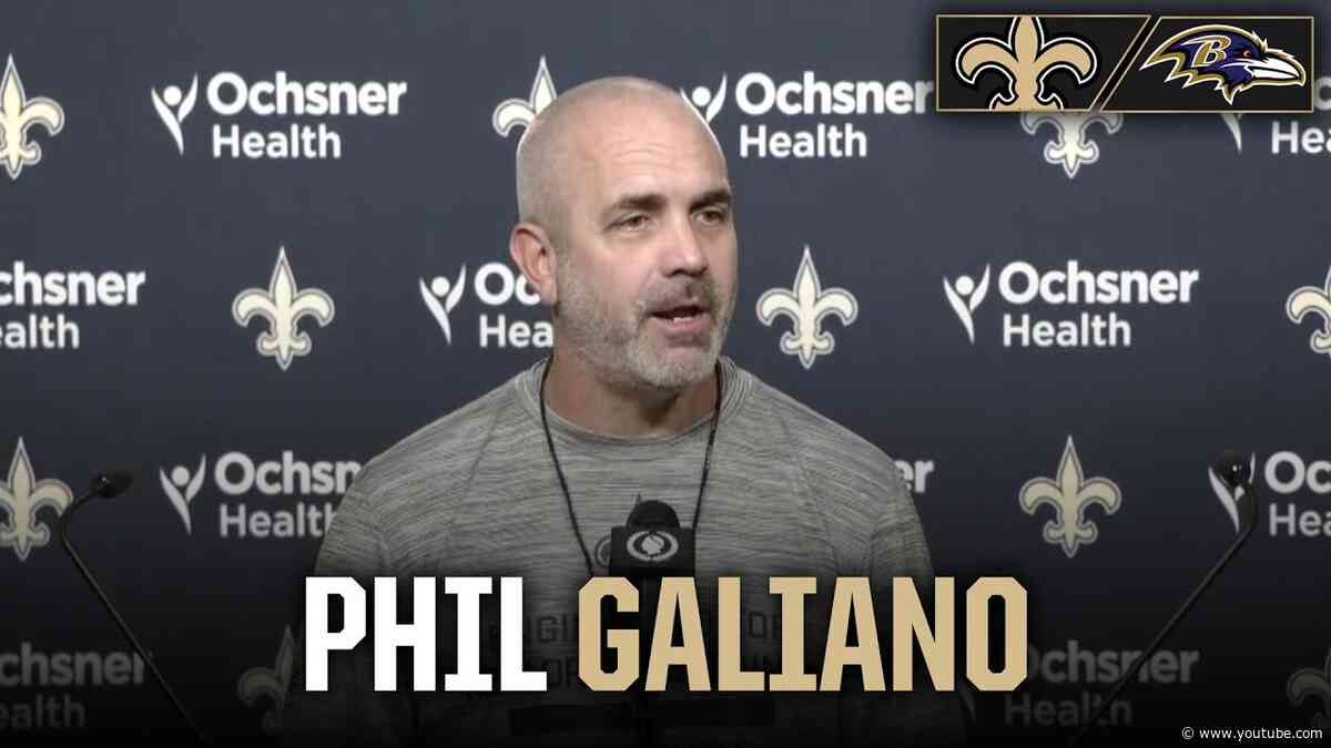 Phil Galiano on Zach Wood's injury, kickoff coverage | Saints vs. Ravens 2026 NFL Week 2