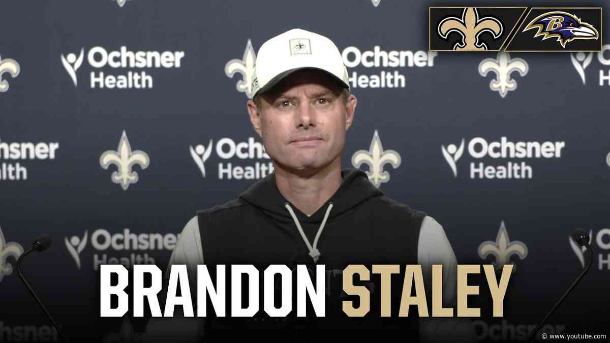 Brandon Staley on defensive rotations, Derrick Henry | Saints vs. Ravens 2026 NFL Week 2