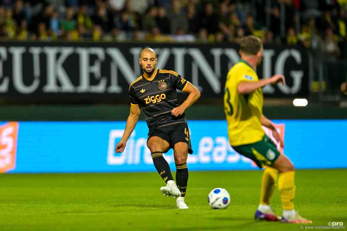 Amrabat wijst naar Cruijff als sleutel in Ajax-keuze: 'Dat sprak mij vooral aan'
