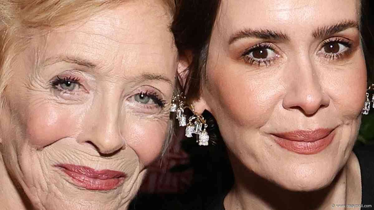 Sarah Paulson, 51, and partner Holland Taylor, 83, put on loved-up display during rare red carpet... after marking 11 year anniversary