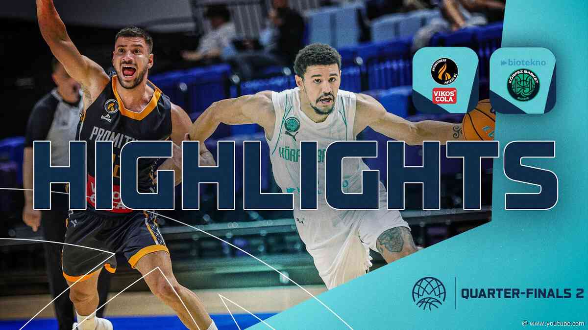 Promitheas Patras BC v Biotekno Korfez Basket | Highlights | #BasketballCL 2026-27 | Qualif. Rounds