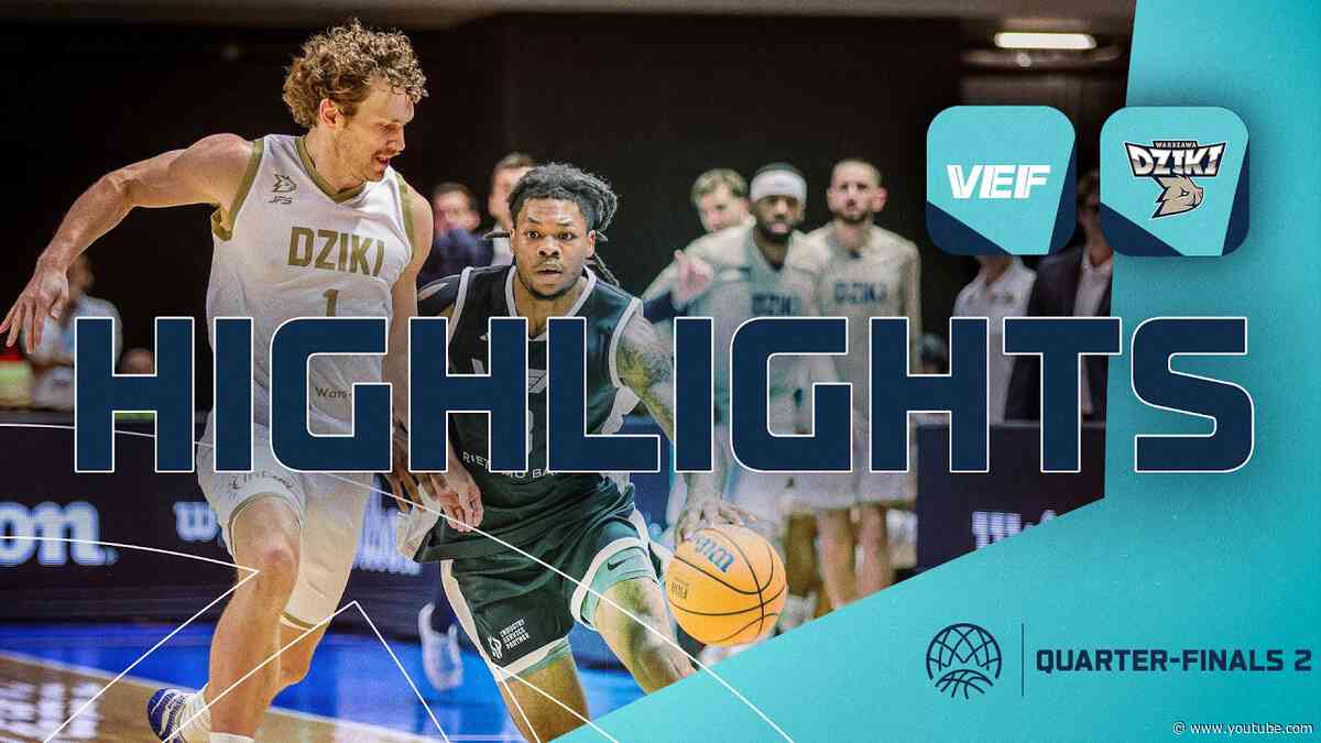 VEF Riga v Dziki Warszawa | Extended Highlights | #BasketballCL 2026-27 | Qualification Rounds