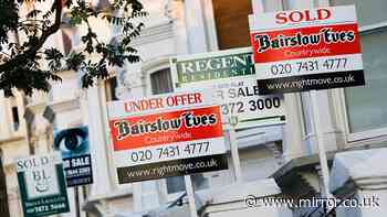 Parts of Britain where house prices have fallen despite average cost rising - check your area