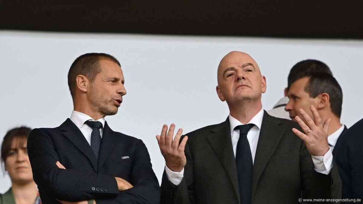 Fußball-Machtkampf: UEFA bittet FIFA zur Kasse
