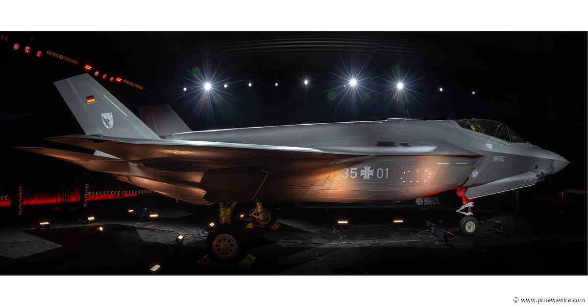 Germany, Lockheed Martin Celebrate Rollout of Germany's First F-35A, Marking New Era of German Airpower