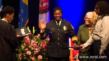 ‘Time to get to work’: Durham swears in new police chief Stephanie Mardis