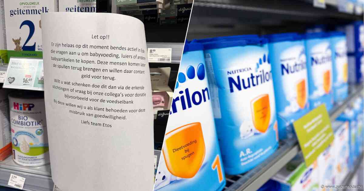 Drogisterij waarschuwt voor oplichterstruc met babyvoeding: ‘Misbruik van goedwilligheid’