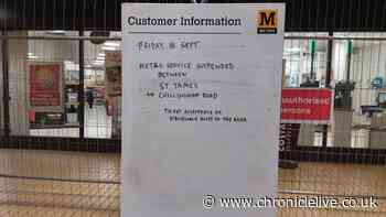 Nexus statement as Tyne and Wear Metro suspension to remain in place for 'a few more hours'