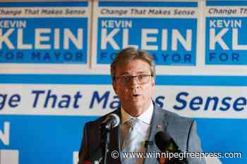 Klein launches mayoral campaign with pledge to make Winnipeg safest city in Canada