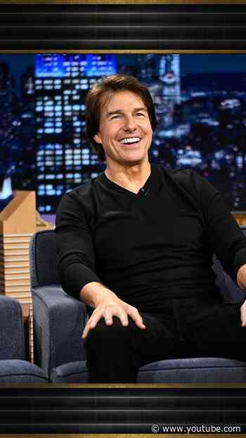 #TomCruise brings out a bootful of popcorn to share with the audience! 🍿 #Digger #FallonTonight