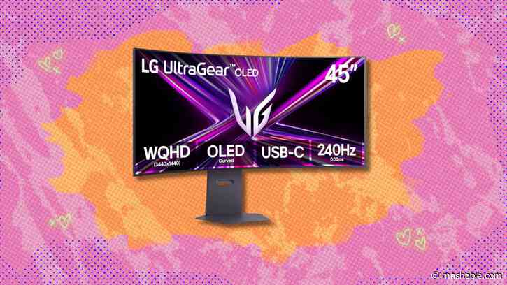 Massive price drop: LG’s curved 45-inch UltraGear OLED gaming monitor is $699.78 off at Amazon