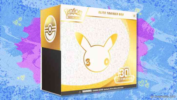 The Pokémon TCG 30th Celebration ETB is way under market price on Amazon — buy for $83.44 (if you get an invite)