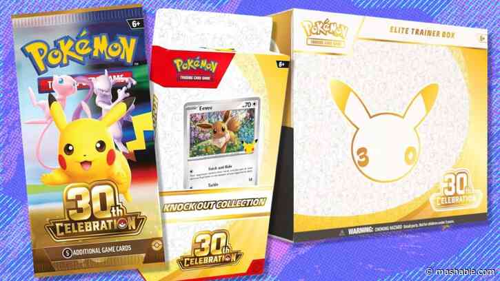 The Pokémon TCG 30th Celebration expansion has launched: Where to buy, best deals, and market price