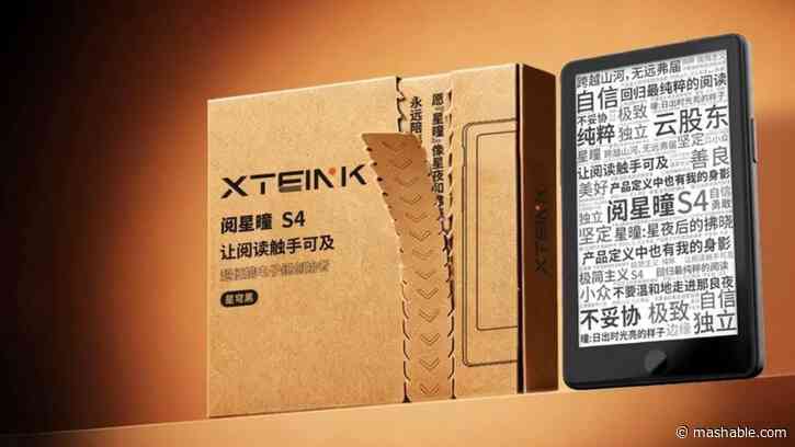Xteink is reportedly making an Android e-reader — but its not available in the US yet