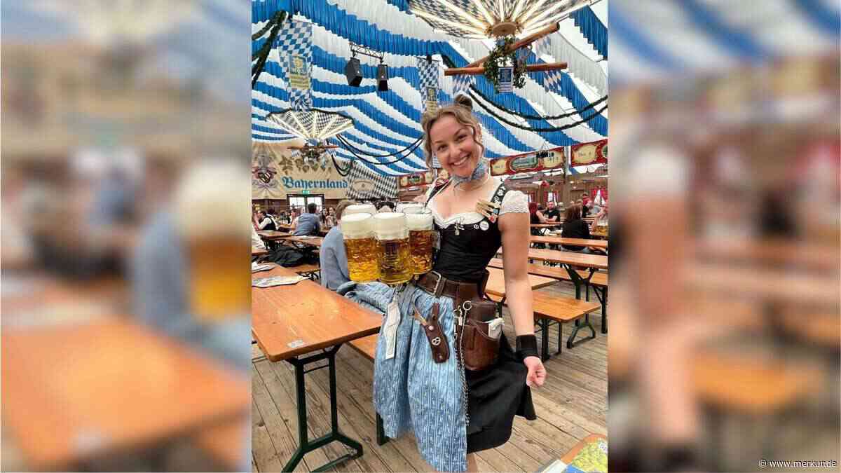 Wiesn-Bedienung bereitet sich aufs Oktoberfest vor – ein Detail ist „eine Selbstverständlichkeit“