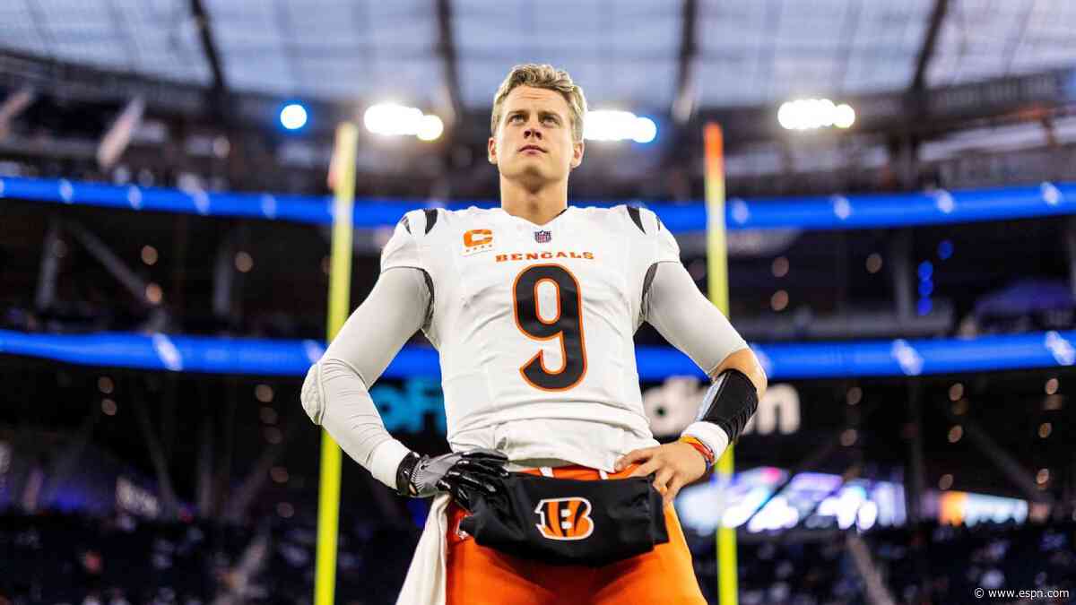 Burrow good to go, Stewart to debut for Bengals