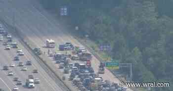 Crash shuts down I-40 East near RDU Airport