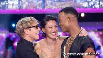 Strictly Come Dancing reveals first look at glitzy launch show as hosts Emma Willis, Josh Widdicombe and Johannes Radebe make their long-awaited debut and the celebs finally meet their pro partners