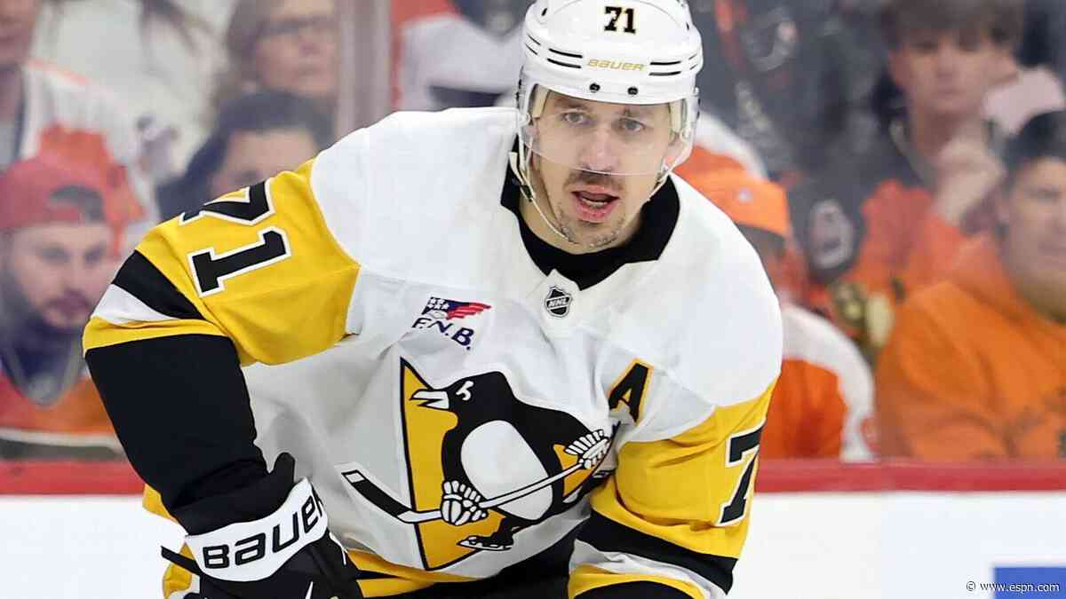 Penguins' Malkin not tipping hand on plans beyond 2026-27