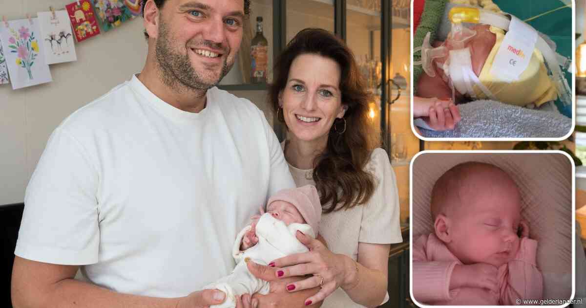 Baby Isa lag maandenlang in een Italiaanse couveuse: ‘We waren bang om van haar te gaan houden’