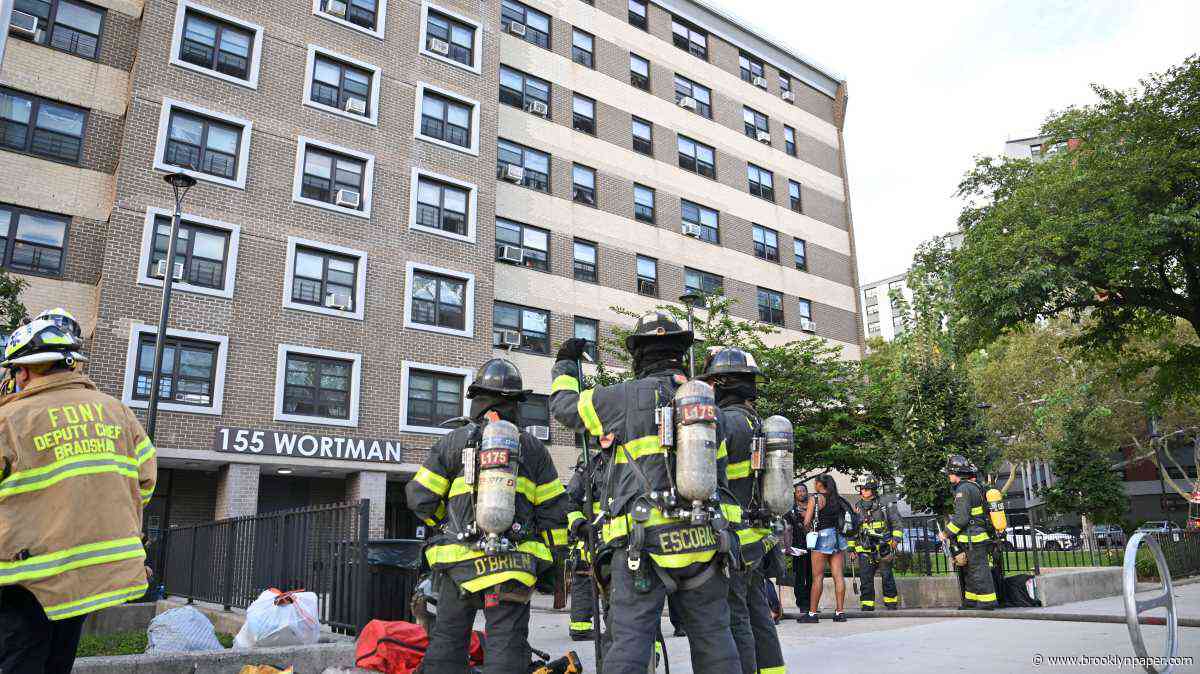 East New York fire leaves victim in critical condition