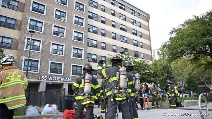 East New York fire leaves victim in critical condition