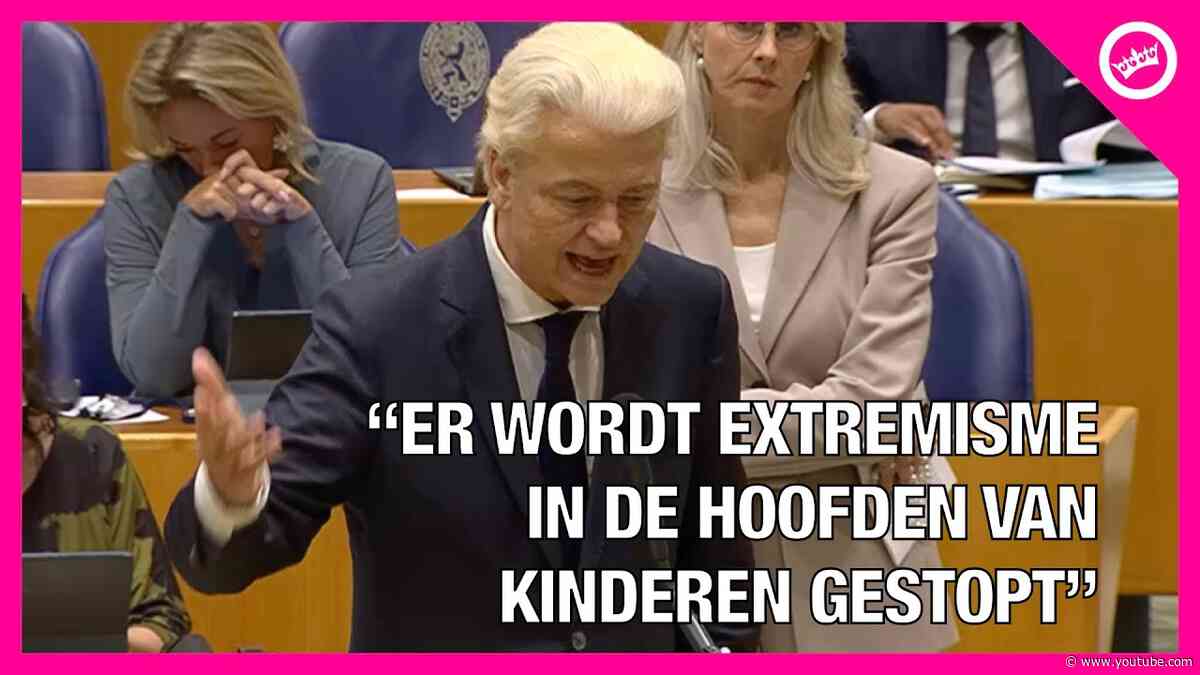 GEERT WILDERS valt Jetten aan over ISLAMITISCHE scholen: "SLUITEN DIE HAP!"