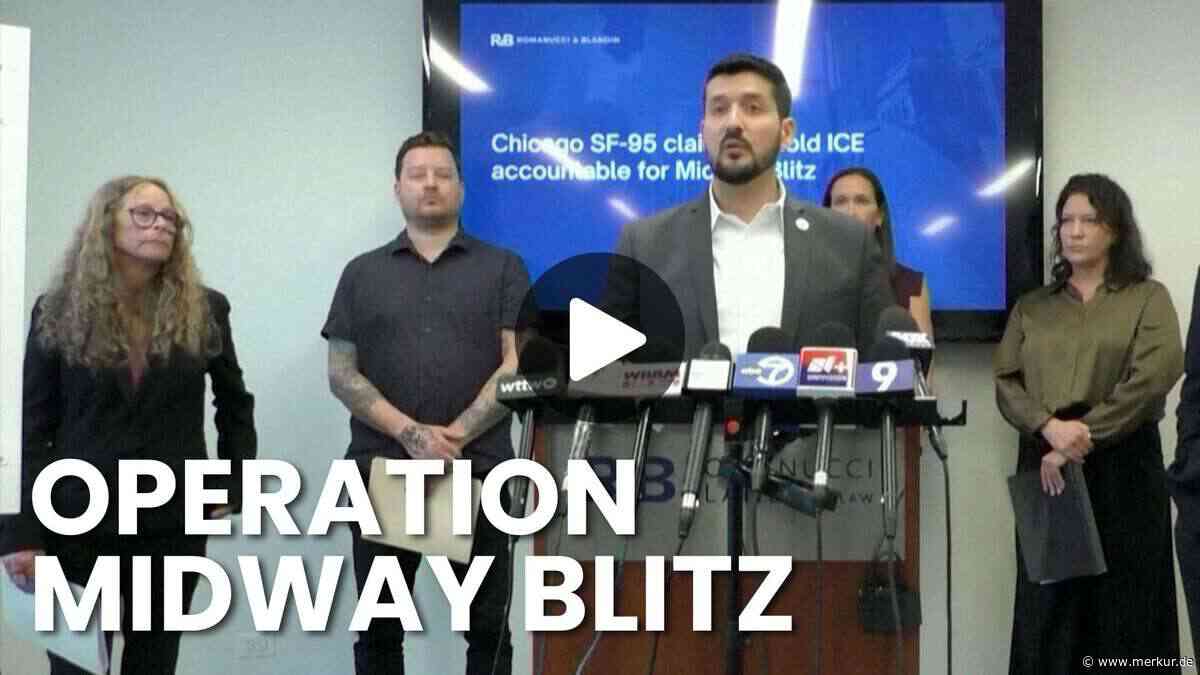 ICE-Einsatz in Chicago: US-Bürger klagen gegen Bundesbehörden – Video zeigt Vorwürfe