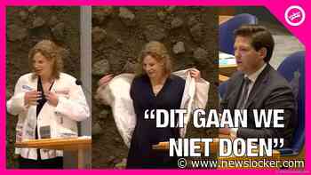 Christine Teunissen (PvdD) moet KLEDING UITDOEN van VOORZITTER