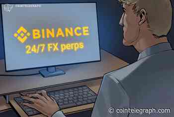 Binance launches 24/7 FX perps with weekend pricing system