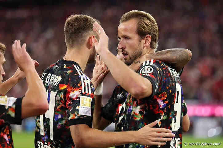 Harry Kane makes history with 100th Bundesliga goal 🏅