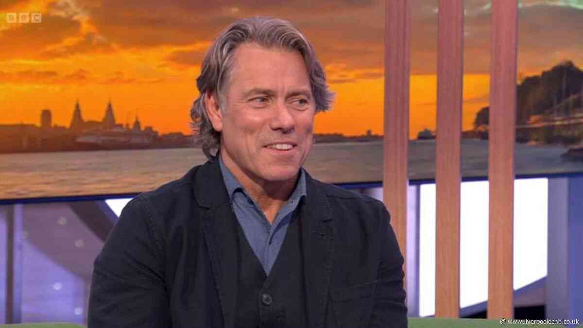 Comedian John Bishop offers injury update as he appears on BBC The One Show wearing boot