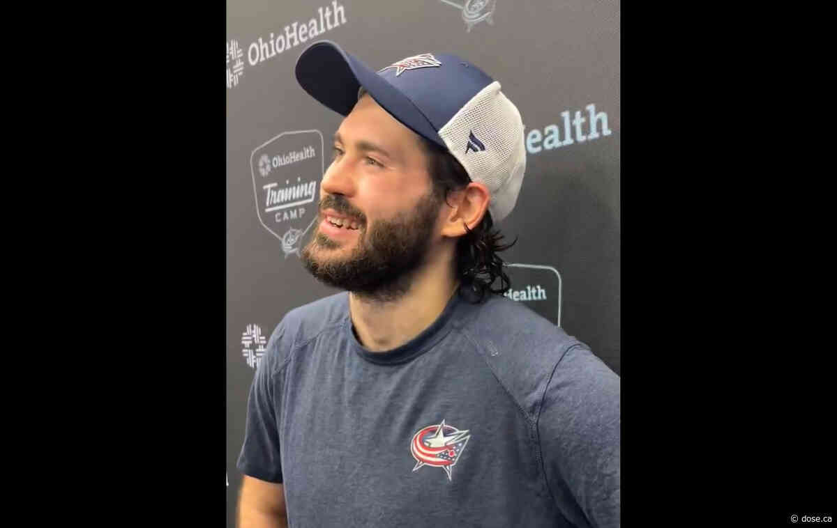 VIDEO: Kirill Marchenko doesn’t give a damn and mocks the Blue Jackets’ reporters